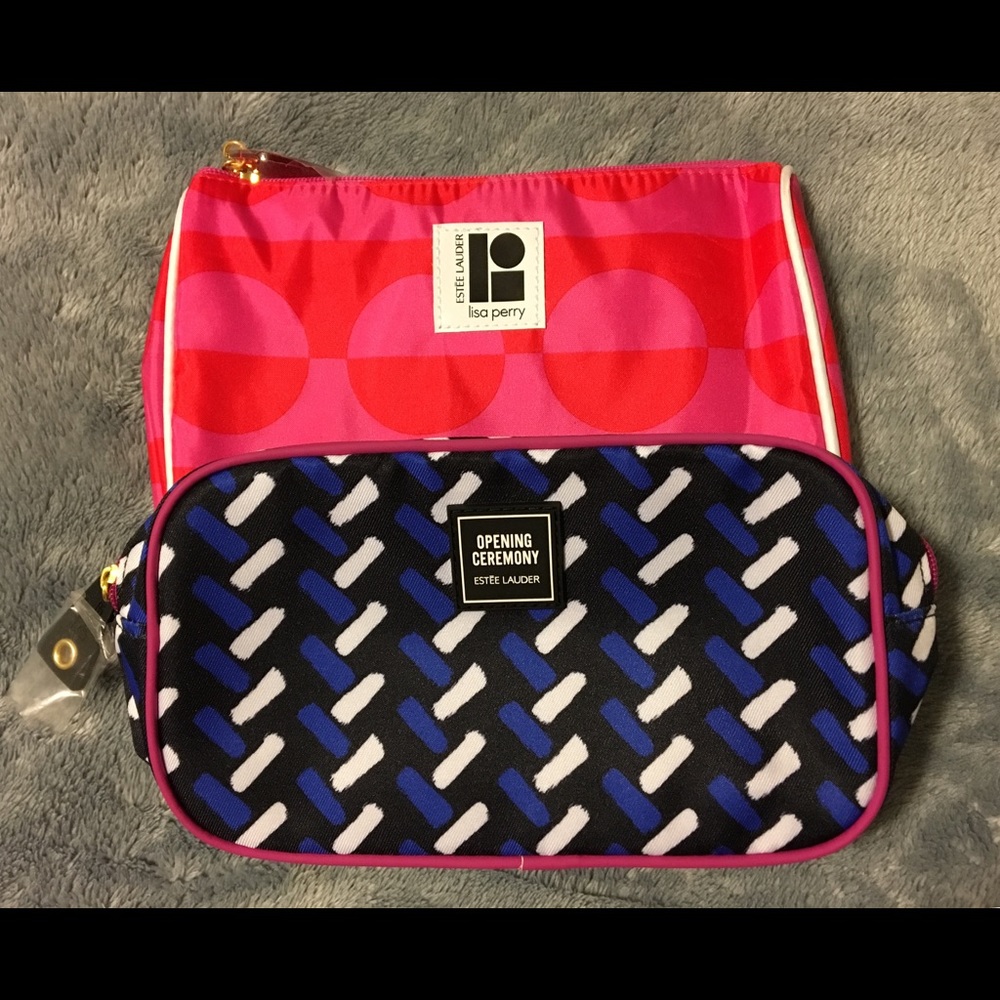 2 New Estée Lauder Makeup Bags: Lisa Perry